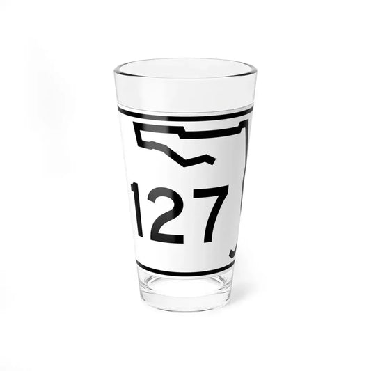 Florida 127 (Florida) (Road Sign) Pint Glass 16oz 16oz - Go Mug Yourself