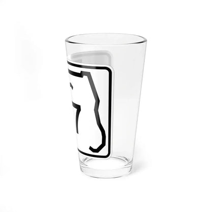 Florida 127 (Florida) (Road Sign) Pint Glss 16oz - Go Mug Yourself