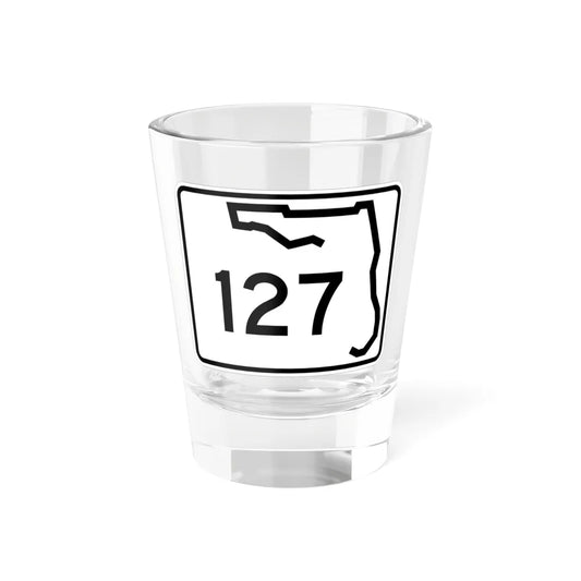 Florida 127 (Florida) (Road Sign) Shot Glass 1.5oz 1.5oz - Go Mug Yourself