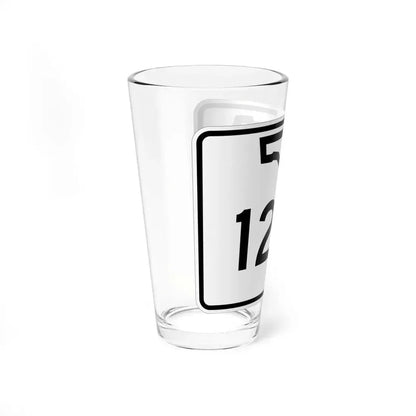 Florida 128 (Florida) (Road Sign) Pint Glass 16oz - Go Mug Yourself