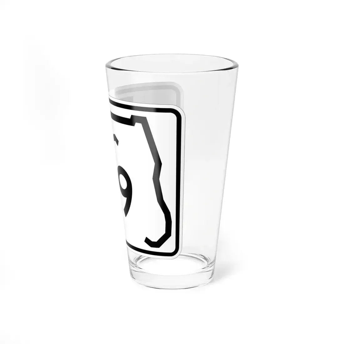 Florida 129 (Florida) (Road Sign) Pint Glss 16oz - Go Mug Yourself