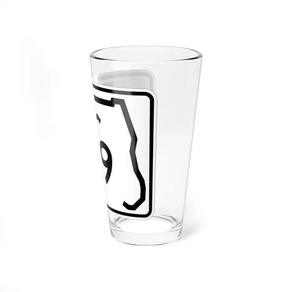 Florida 129 (Florida) (Road Sign) Pint Glss 16oz - Go Mug Yourself