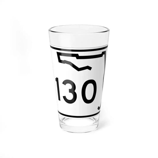 Florida 130 (Florida) (Road Sign) Pint Glass 16oz 16oz - Go Mug Yourself