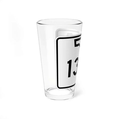Florida 130 (Florida) (Road Sign) Pint Glss 16oz - Go Mug Yourself