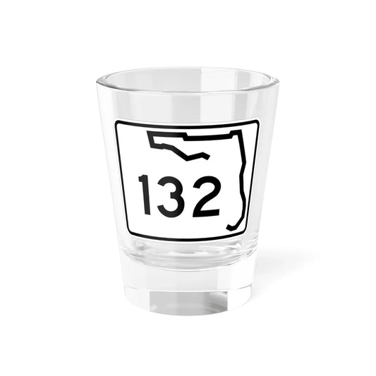 Florida 132 (Florida) (Road Sign) Shot Glass 1.5oz 1.5oz - Go Mug Yourself