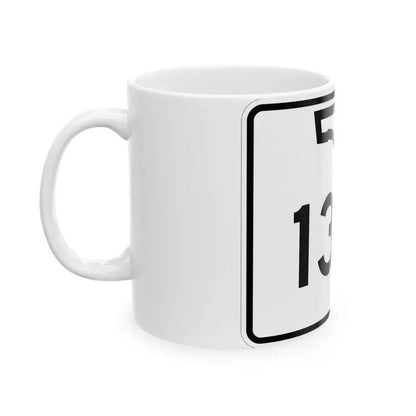 Florida 134 (Florida) (Road Sign) White Coffee Mug - Go Mug Yourself