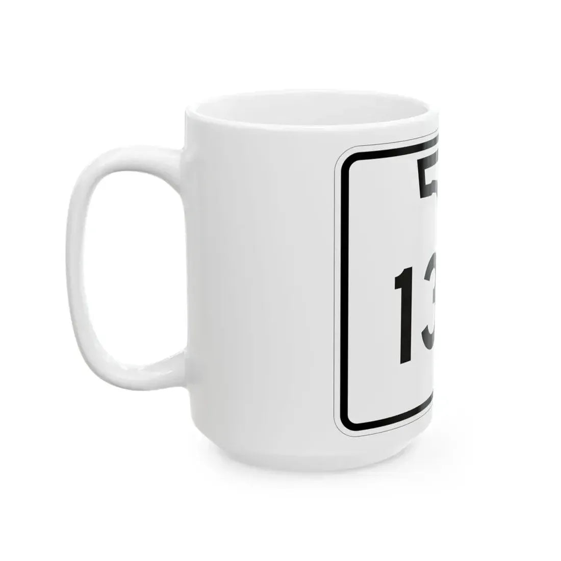 Florida 134 (Florida) (Road Sign) White Coffee Mug - Go Mug Yourself