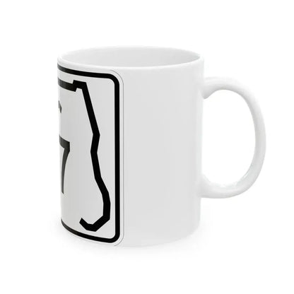 Florida 137 (Florida) (Road Sign) White Coffee Mug - Go Mug Yourself