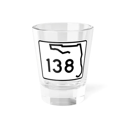 Florida 138 (Florida) (Road Sign) Shot Glass 1.5oz 1.5oz - Go Mug Yourself