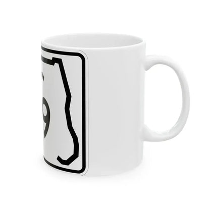 Florida 139 (Florida) (Road Sign) White Coffee Mug - Go Mug Yourself