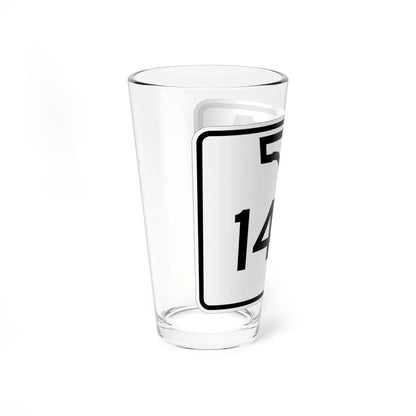 Florida 140 (Florida) (Road Sign) Pint Glass 16oz - Go Mug Yourself