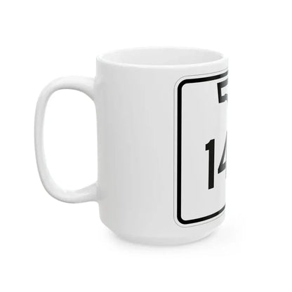 Florida 143 (Florida) (Road Sign) White Coffee Mug - Go Mug Yourself