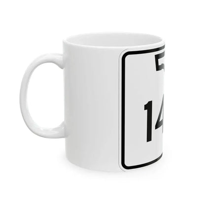 Florida 144 (Florida) (Road Sign) White Coffee Mug - Go Mug Yourself