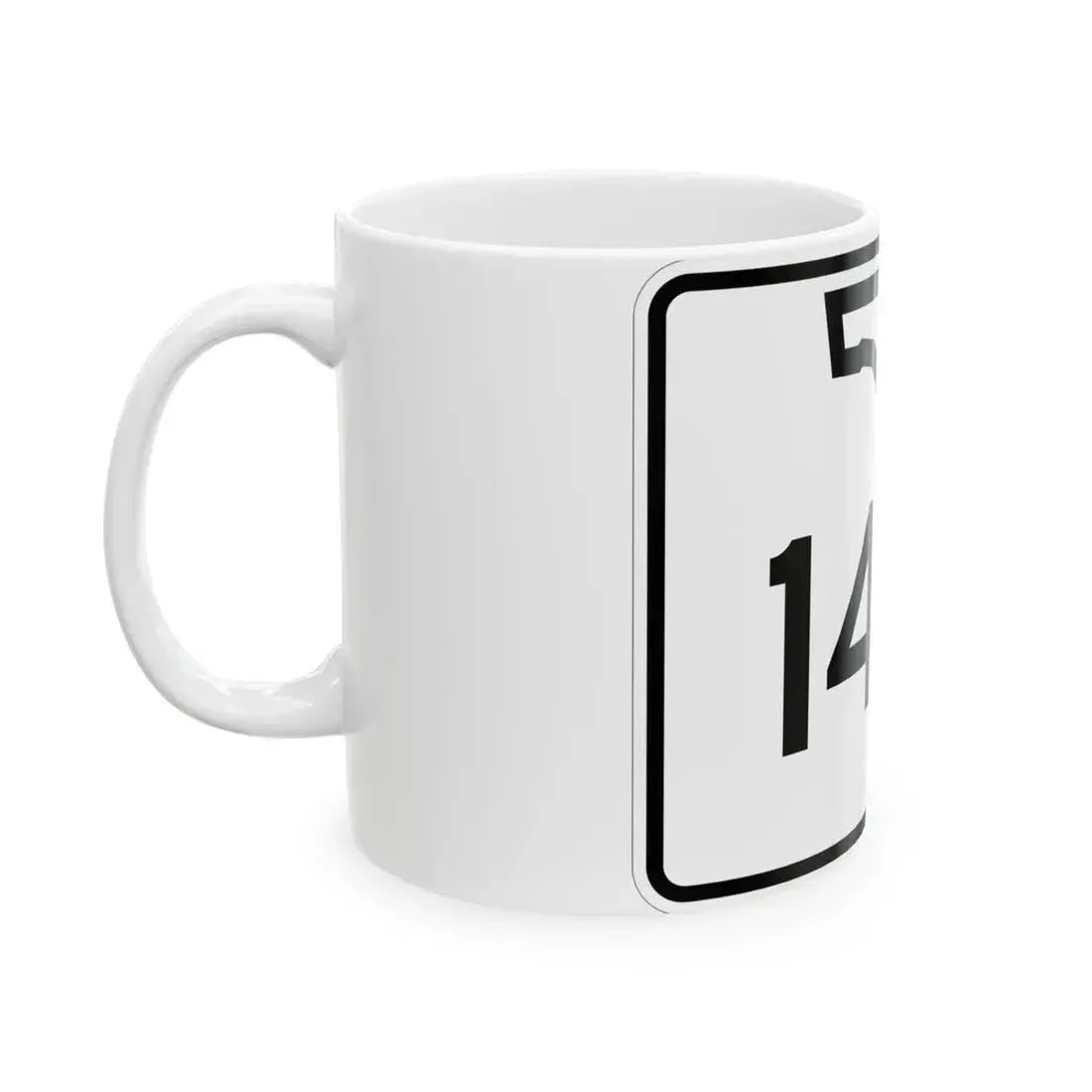 Florida 145 (Florida) (Road Sign) White Coffee Mug - Go Mug Yourself