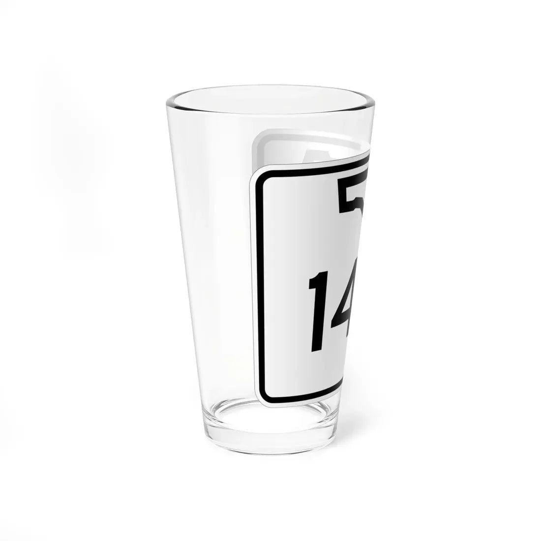 Florida 147 (Florida) (Road Sign) Pint Glass 16oz - Go Mug Yourself