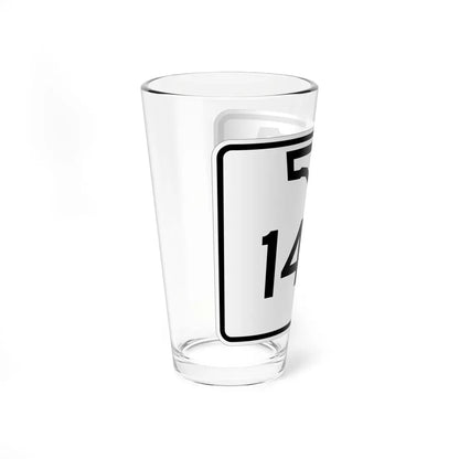 Florida 147 (Florida) (Road Sign) Pint Glass 16oz - Go Mug Yourself