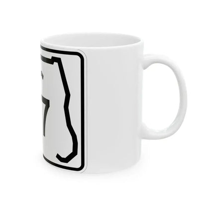 Florida 147 (Florida) (Road Sign) White Coffee Mug - Go Mug Yourself