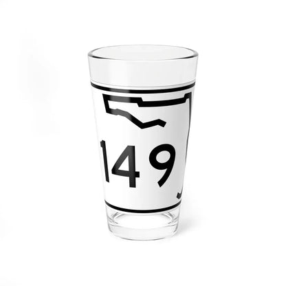 Florida 149 (Florida) (Road Sign) Pint Glass 16oz 16oz - Go Mug Yourself
