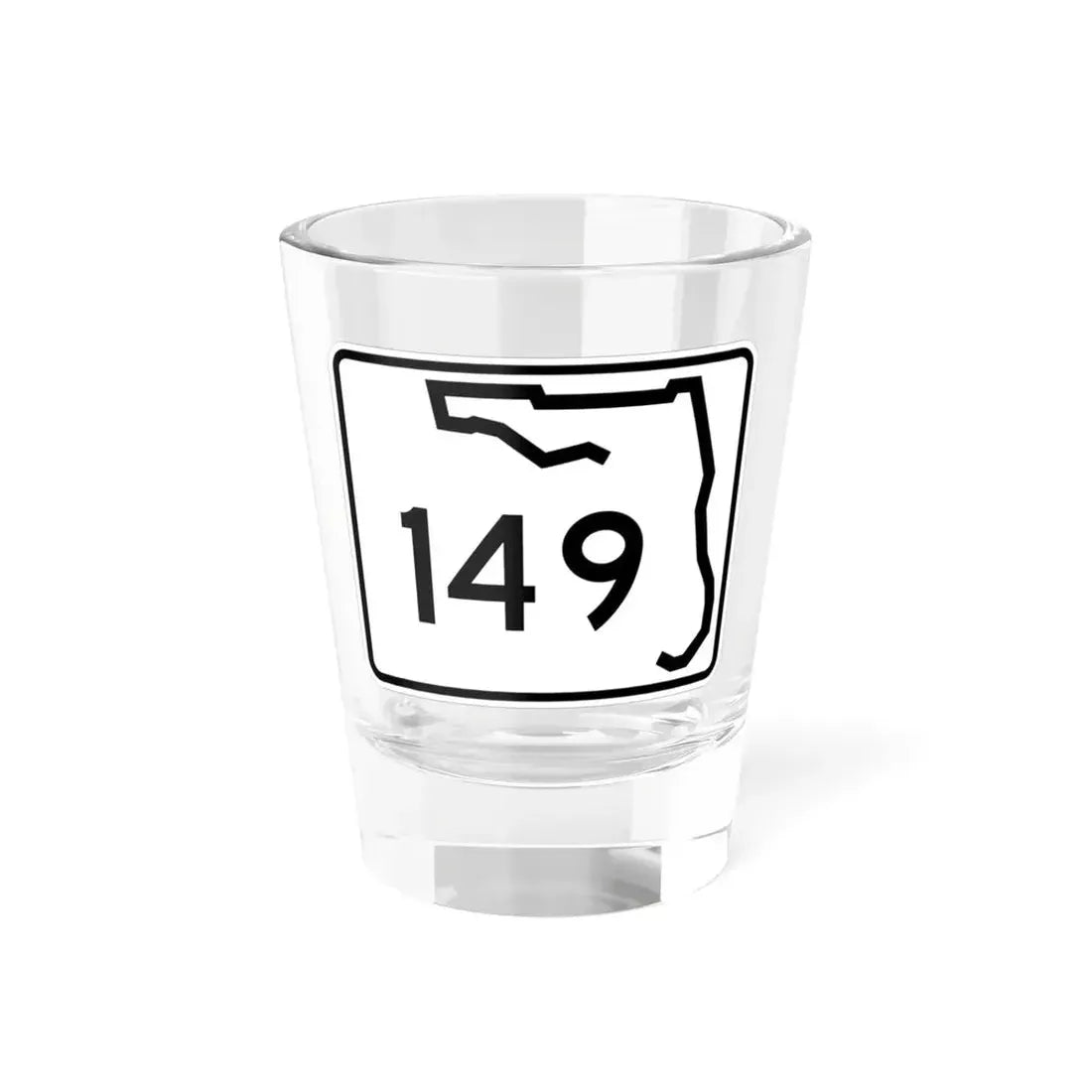 Florida 149 (Florida) (Road Sign) Shot Glass 1.5oz 1.5oz - Go Mug Yourself