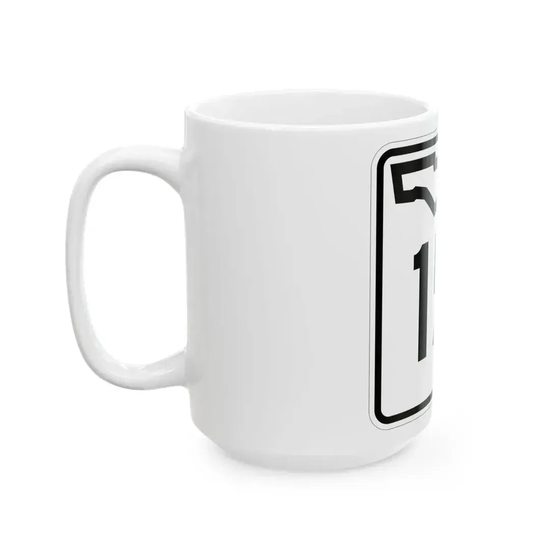 Florida 15 (Florida) (Road Sign) White Coffee Mug - Go Mug Yourself