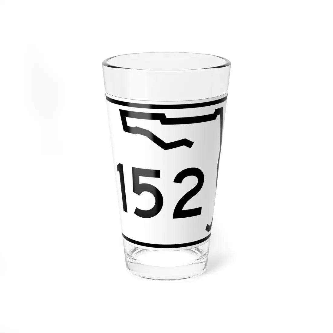 Florida 152 (Florida) (Road Sign) Pint Glass 16oz 16oz - Go Mug Yourself