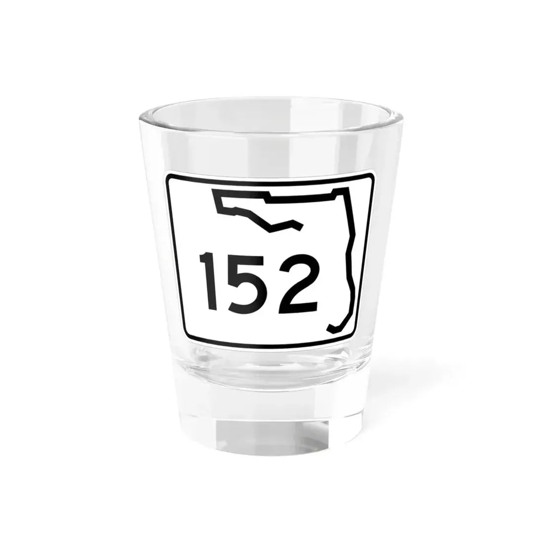 Florida 152 (Florida) (Road Sign) Shot Glass 1.5oz 1.5oz - Go Mug Yourself