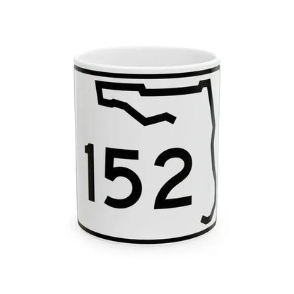 Florida 152 (Florida) (Road Sign) White Coffee Mug 11oz - Go Mug Yourself
