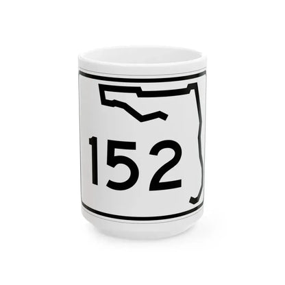 Florida 152 (Florida) (Road Sign) White Coffee Mug 15oz - Go Mug Yourself
