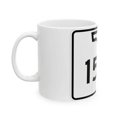 Florida 152 (Florida) (Road Sign) White Coffee Mug - Go Mug Yourself