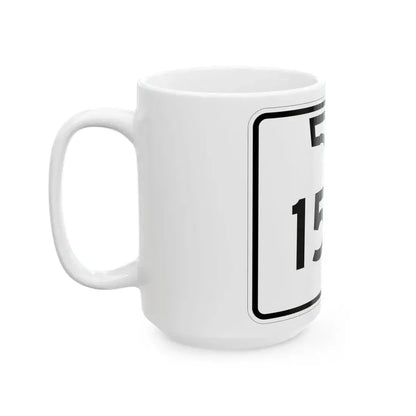 Florida 154 (Florida) (Road Sign) White Coffee Mug - Go Mug Yourself