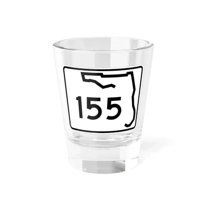 Florida 155 (Florida) (Road Sign) Shot Glass 1.5oz 1.5oz - Go Mug Yourself