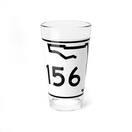 Florida 156 (Florida) (Road Sign) Pint Glass 16oz 16oz - Go Mug Yourself