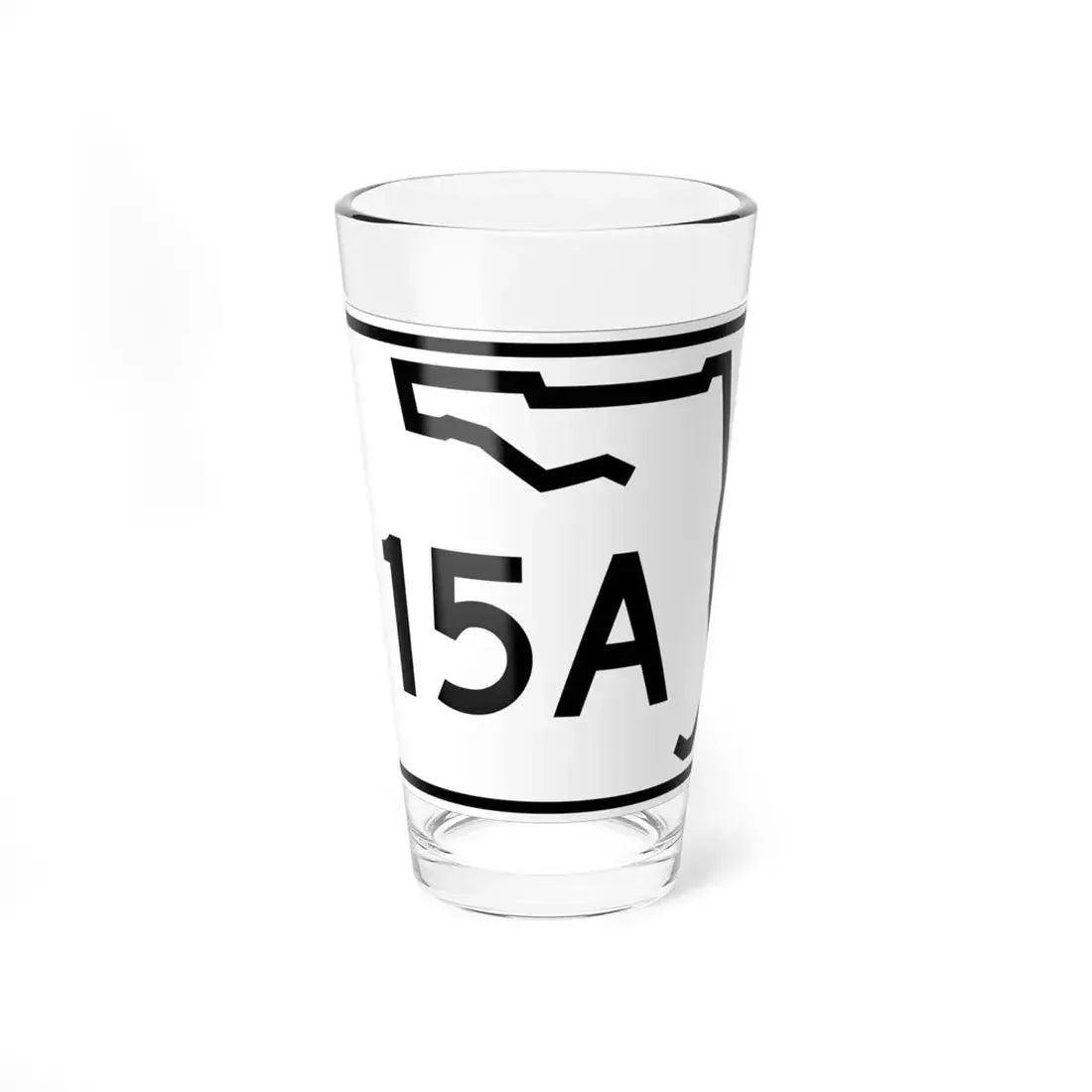 Florida 15A (Florida) (Road Sign) Pint Glass 16oz 16oz - Go Mug Yourself