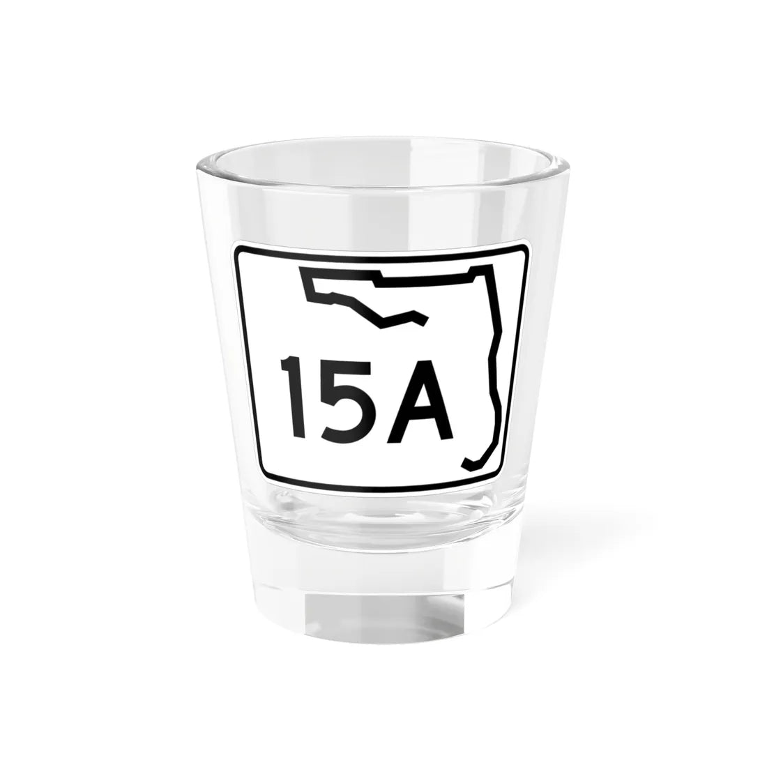 Florida 15A (Florida) (Road Sign) Shot Glass 1.5oz 1.5oz - Go Mug Yourself