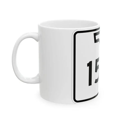 Florida 15A (Florida) (Road Sign) White Coffee Mug - Go Mug Yourself