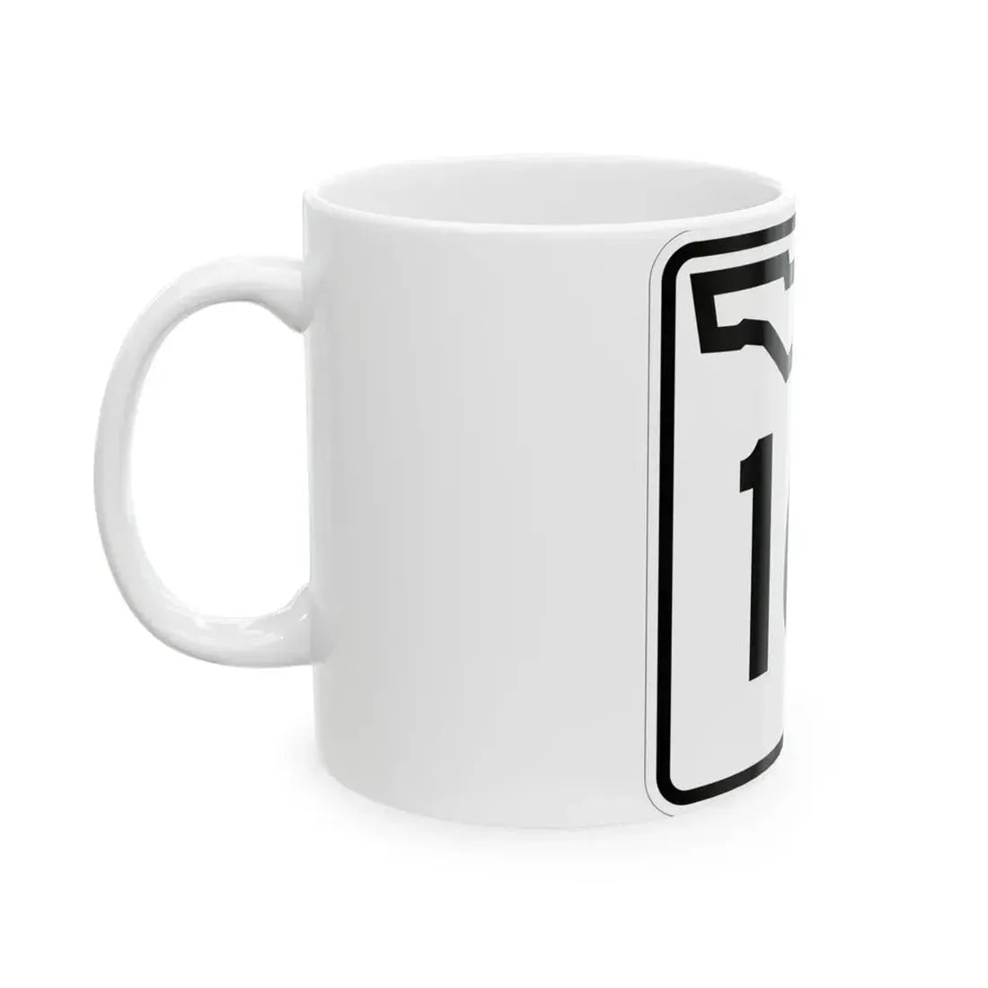 Florida 16 (Florida) (Road Sign) White Coffee Mug - Go Mug Yourself
