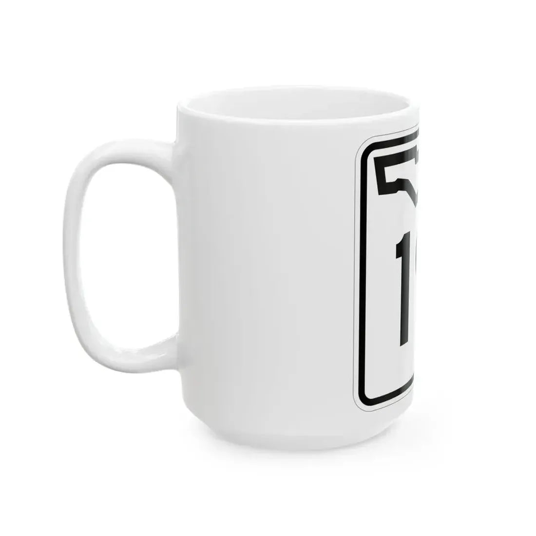 Florida 19 (Florida) (Road Sign) White Coffee Mug - Go Mug Yourself