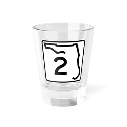 Florida 2 (Florida) (Road Sign) Shot Glass 1.5oz 1.5oz - Go Mug Yourself