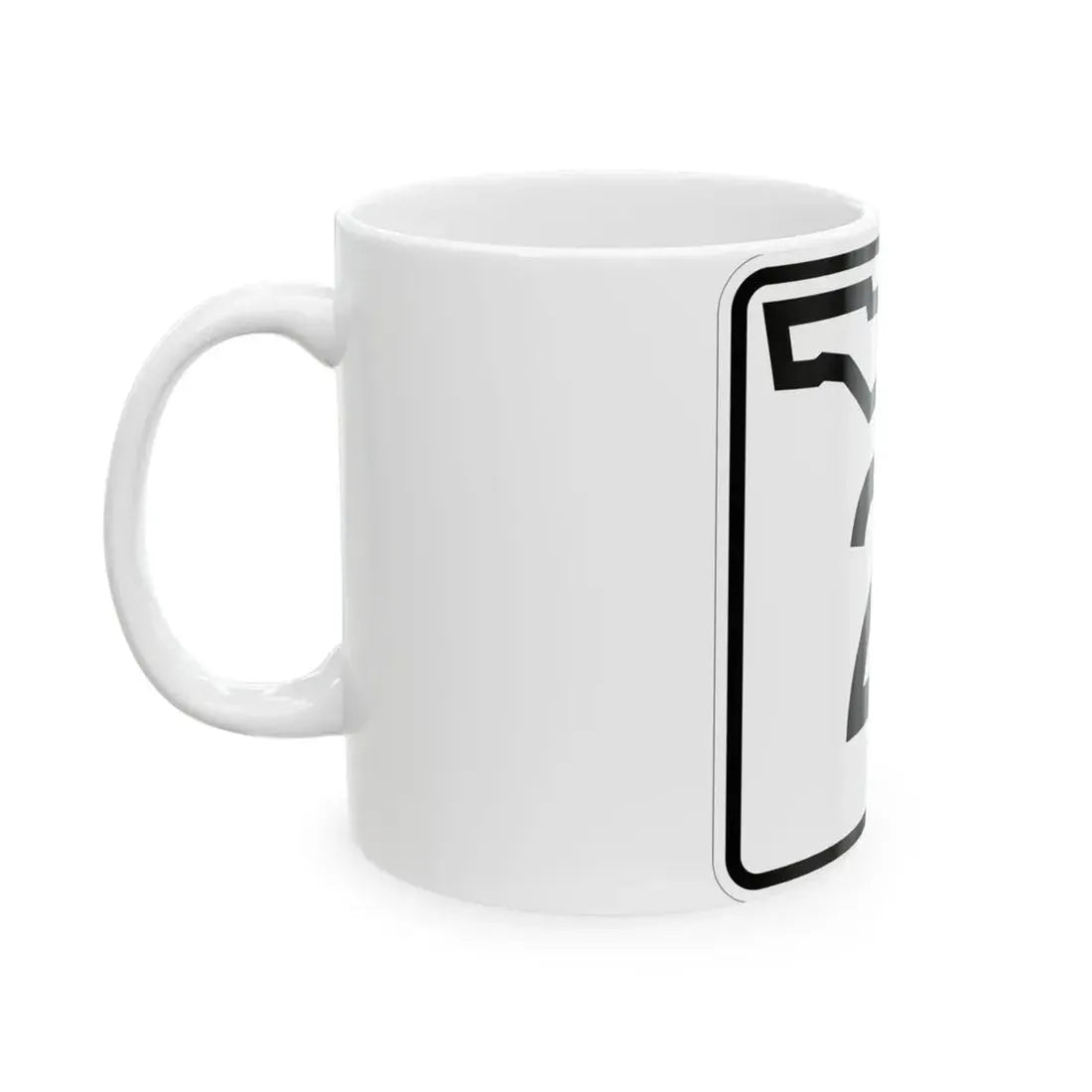 Florida 2 (Florida) (Road Sign) White Coffee Mug - Go Mug Yourself