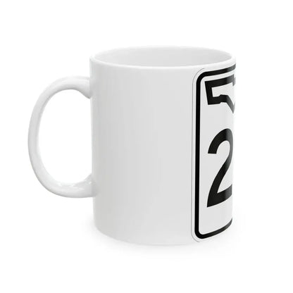 Florida 20 (Florida) (Road Sign) White Coffee Mug - Go Mug Yourself
