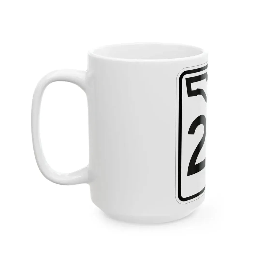 Florida 20 (Florida) (Road Sign) White Coffee Mug - Go Mug Yourself