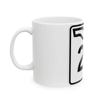 Florida 21 (Florida) (Road Sign) White Coffee Mug - Go Mug Yourself