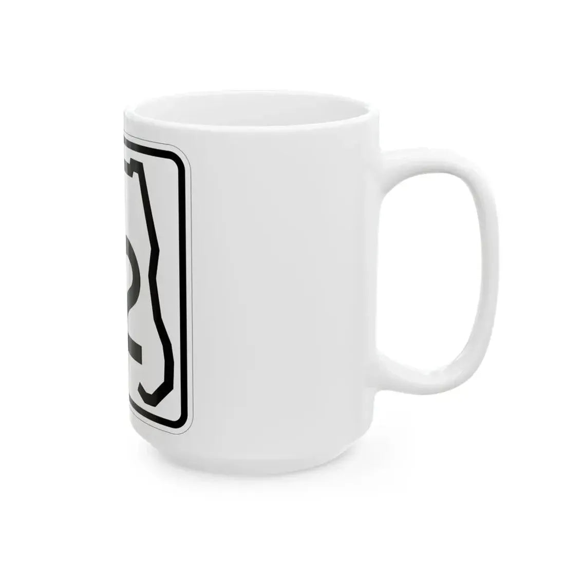 Florida 22 (Florida) (Road Sign) White Coffee Mug - Go Mug Yourself