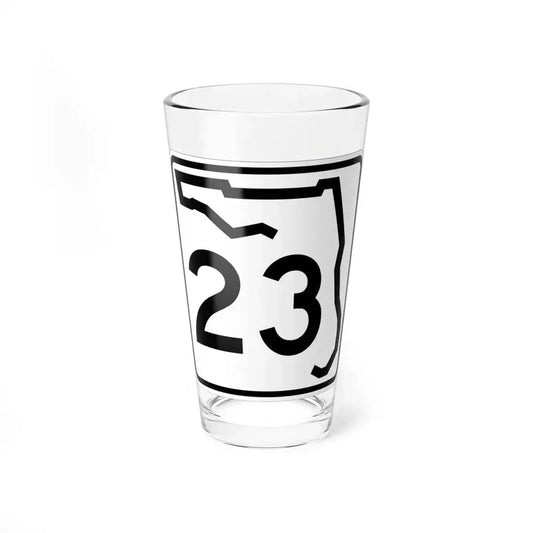 Florida 23 (Florida) (Road Sign) Pint Glass 16oz 16oz - Go Mug Yourself