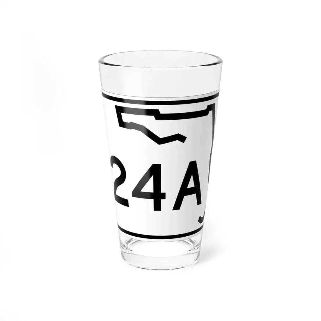 Florida 24A (Florida) (Road Sign) Pint Glass 16oz 16oz - Go Mug Yourself