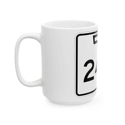Florida 24A (Florida) (Road Sign) White Coffee Mug - Go Mug Yourself