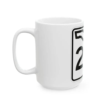 Florida 25 (Florida) (Road Sign) White Coffee Mug - Go Mug Yourself