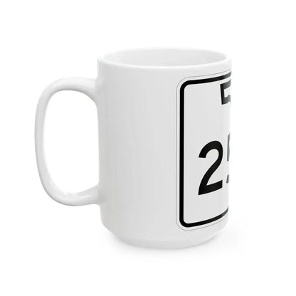 Florida 25A (Florida) (Road Sign) White Coffee Mug - Go Mug Yourself