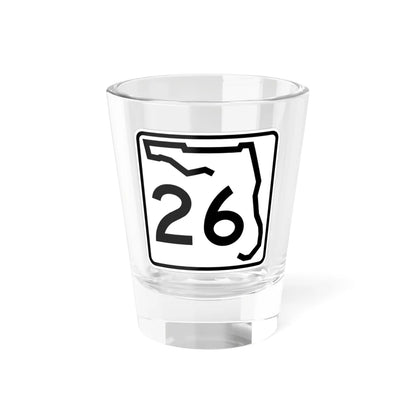 Florida 26 (Florida) (Road Sign) Shot Glass 1.5oz 1.5oz - Go Mug Yourself