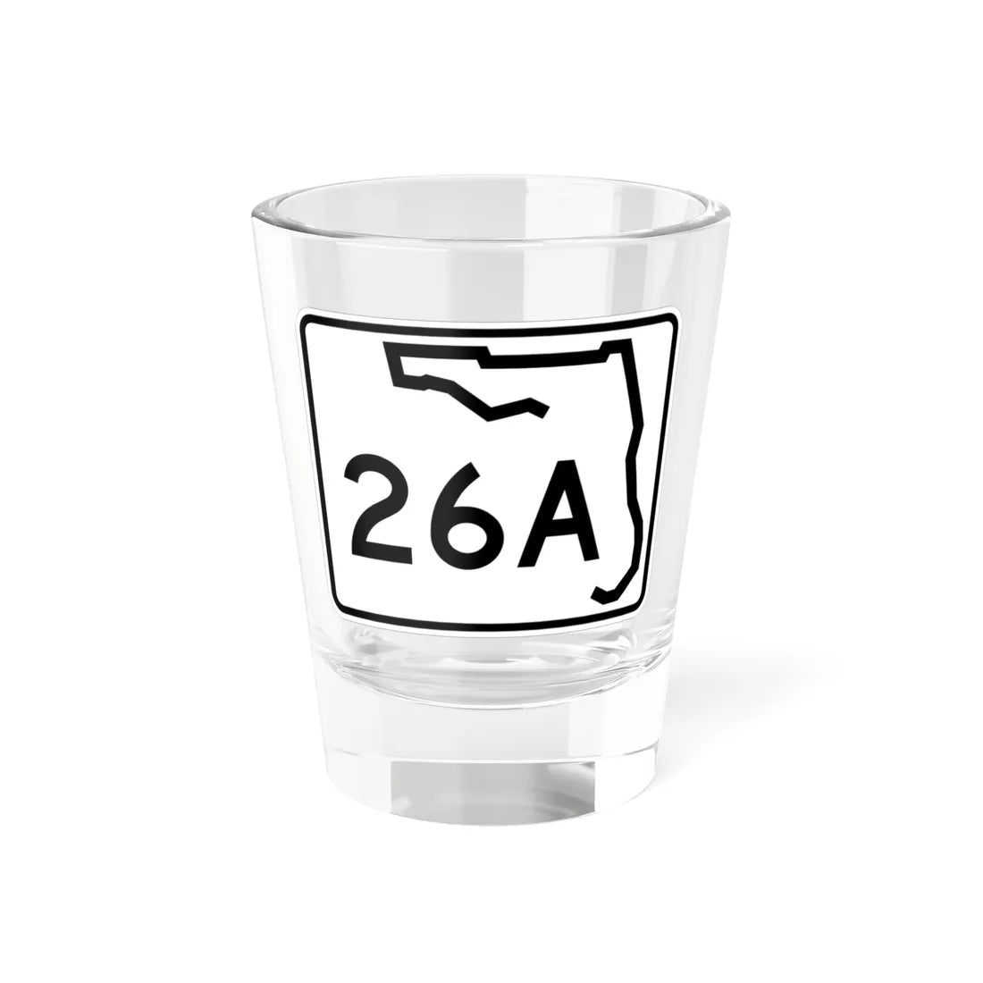 Florida 26A (Florida) (Road Sign) Shot Glass 1.5oz – Go Mug Yourself